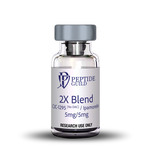 2X Blend Tesamorelin (5mg) / Ipamorelin (5mg) – Peptide Guild