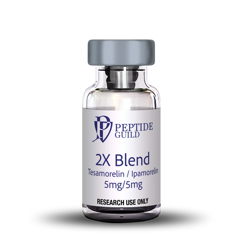 2X Blend Tesamorelin (5mg) / Ipamorelin (5mg) – Peptide Guild
