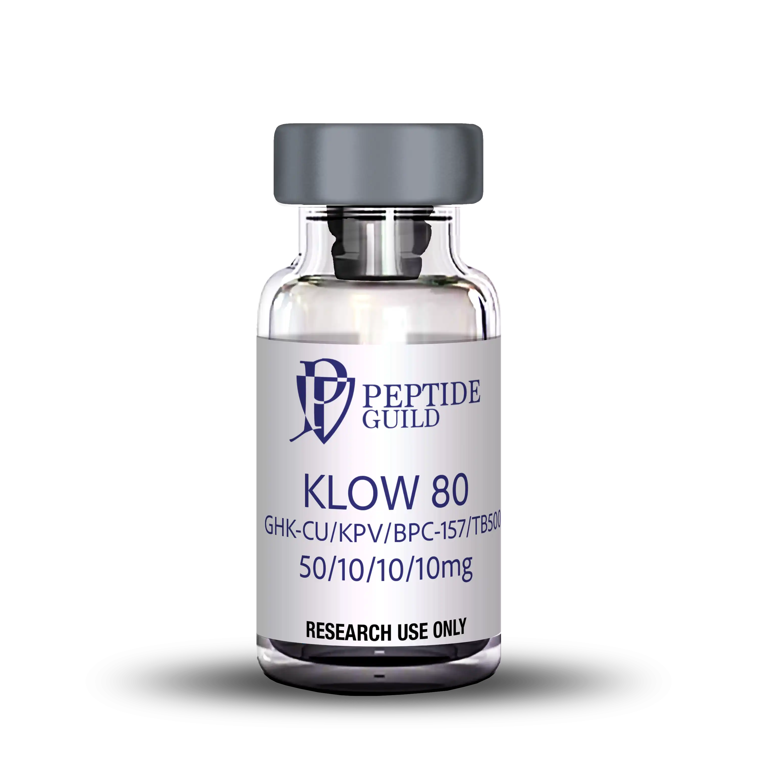 KLOW - GHK-Cu (50mg) / KPV (10mg) / BPC-157 (10mg) / TB500 (10mg)