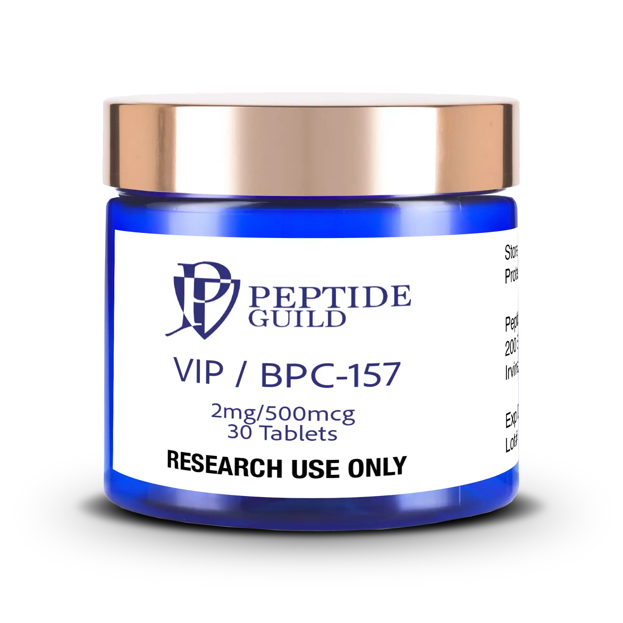 VIP (2mg) / BPC-157 (500mcg) x 30 Tablets